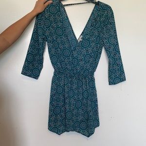 Turquoise romper